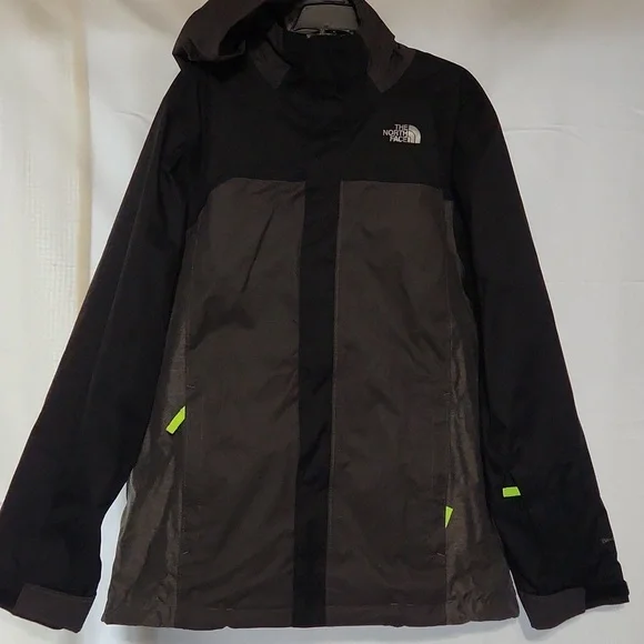 North Face 3-in-1 Coat XL 18/20 Grey Black - Picture 2 of 11